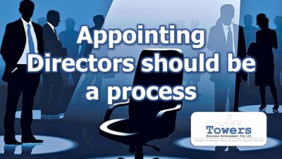 Appointing Directors should be a process