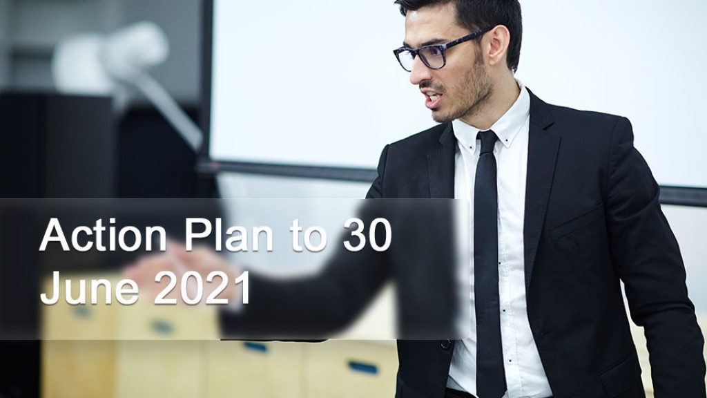 Action Plan to 30 June 2021
