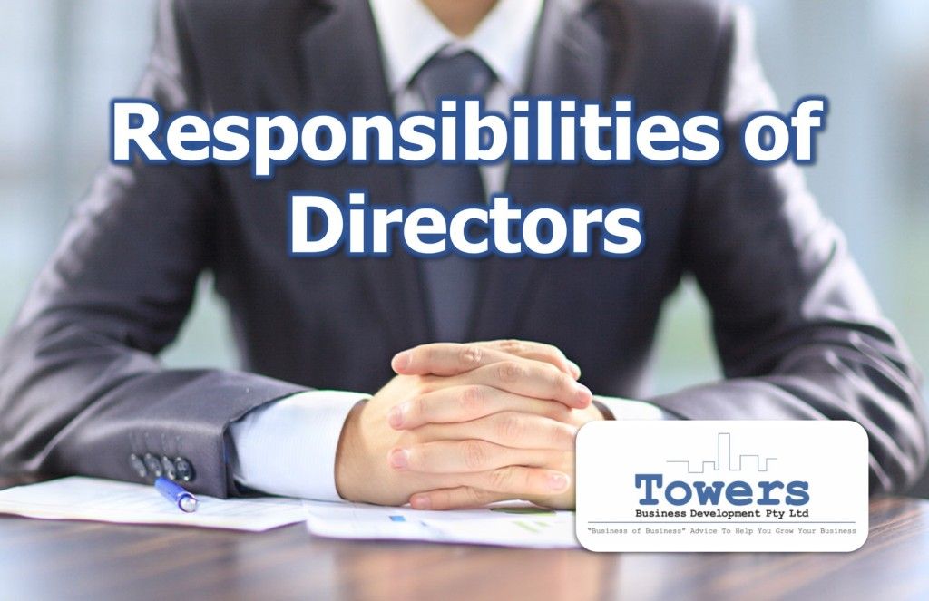 Responsibilities of Directors