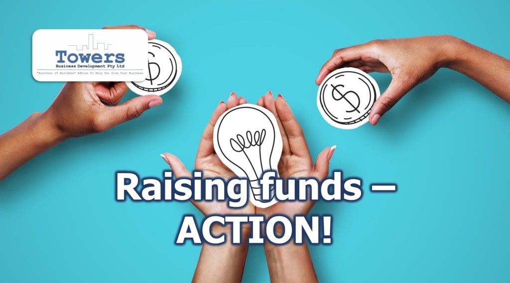 Raising funds – ACTION!