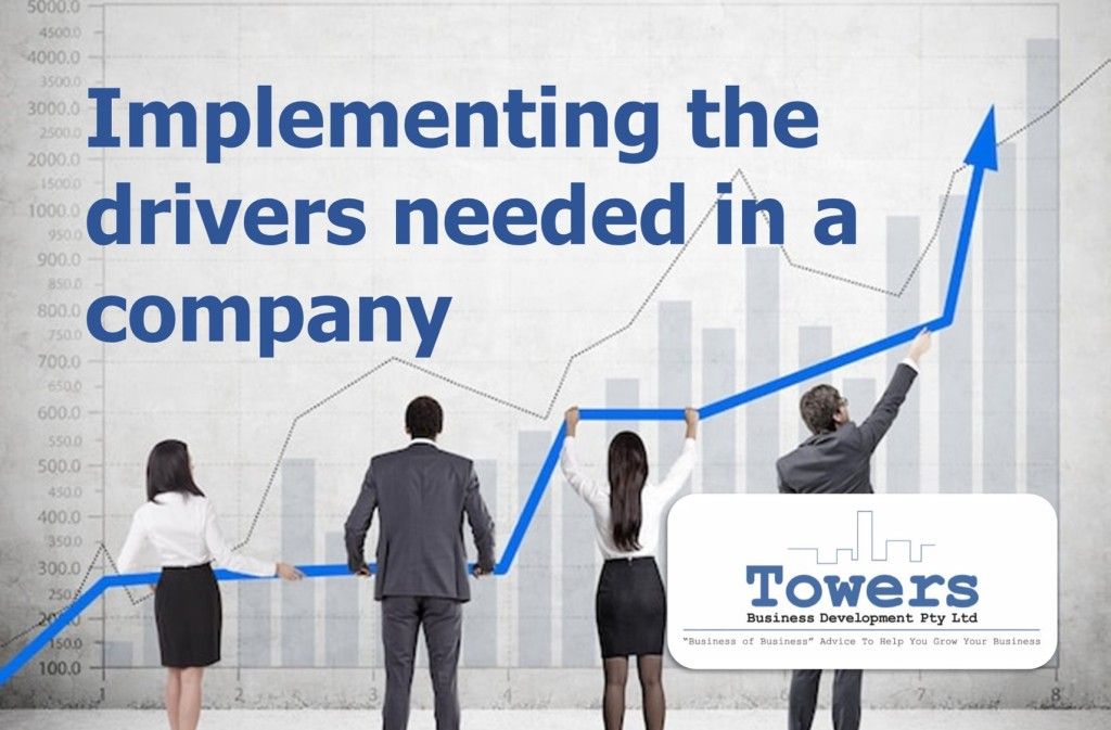 Implementing the drivers needed in a company