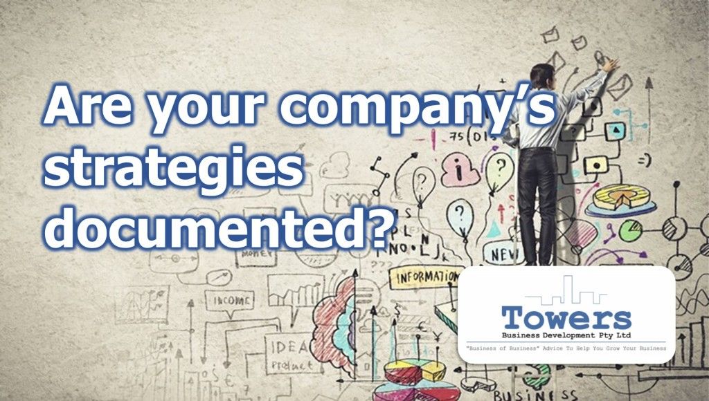 Are your company’s strategies documented?