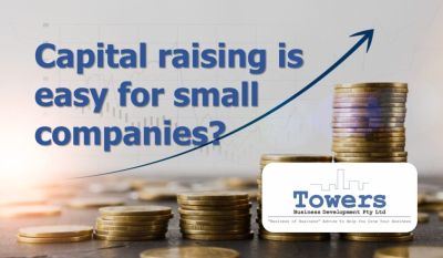 Capital raising is easy for small companies?