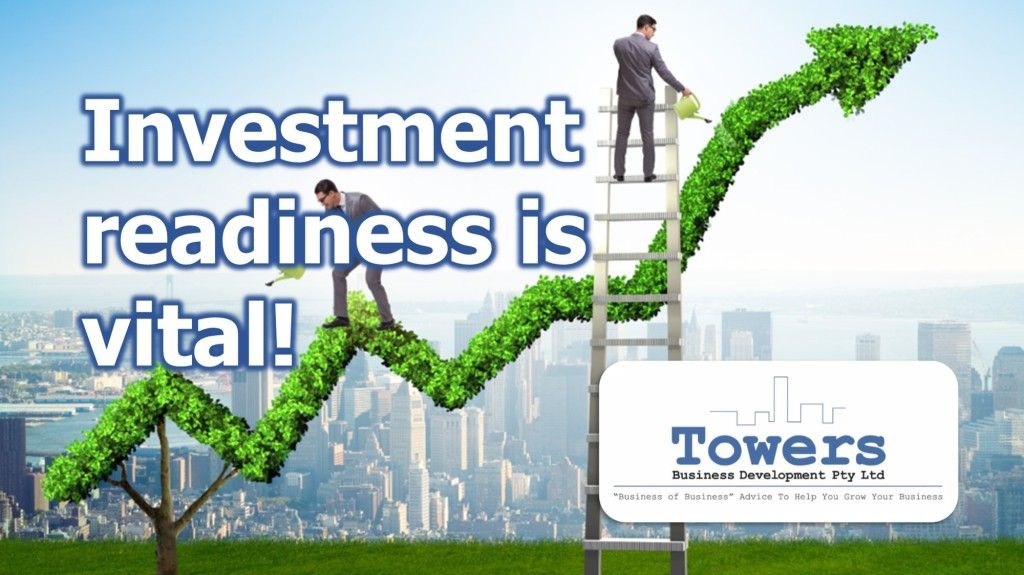 Investment readiness is vital!