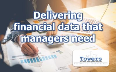 Delivering financial data that managers need