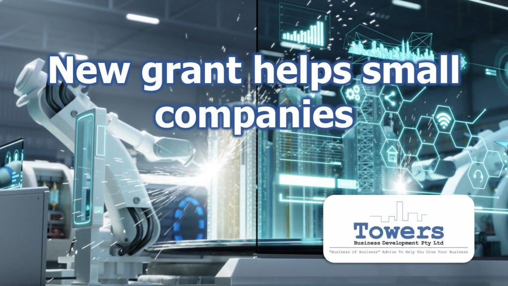 New grant helps small companies