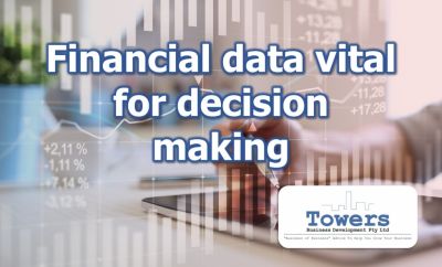 Financial data vital for decision making