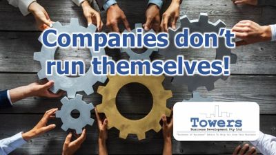 Companies don't run themselves!